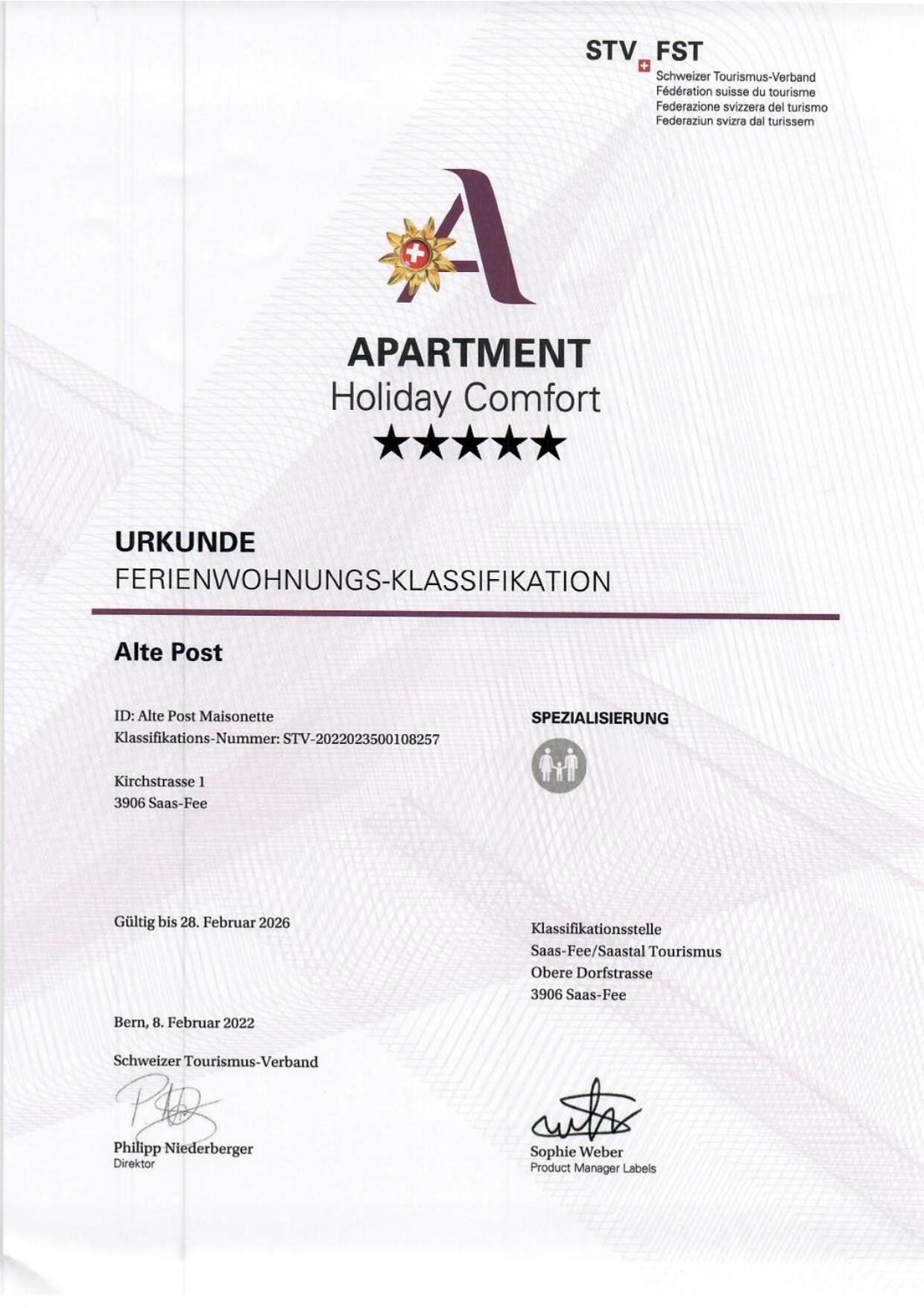 Apartamento Alte Post Saas-Fee Exterior foto